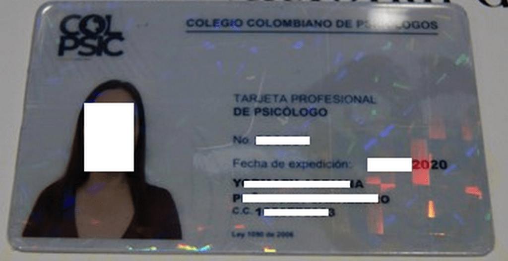 CÓMO CONSEGUIR TARJETA PROFESIONAL FALSA